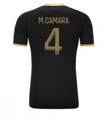 AS Monaco Mohamed Camara #4 Replika Udebanetrøje 2023-24 Kortærmet